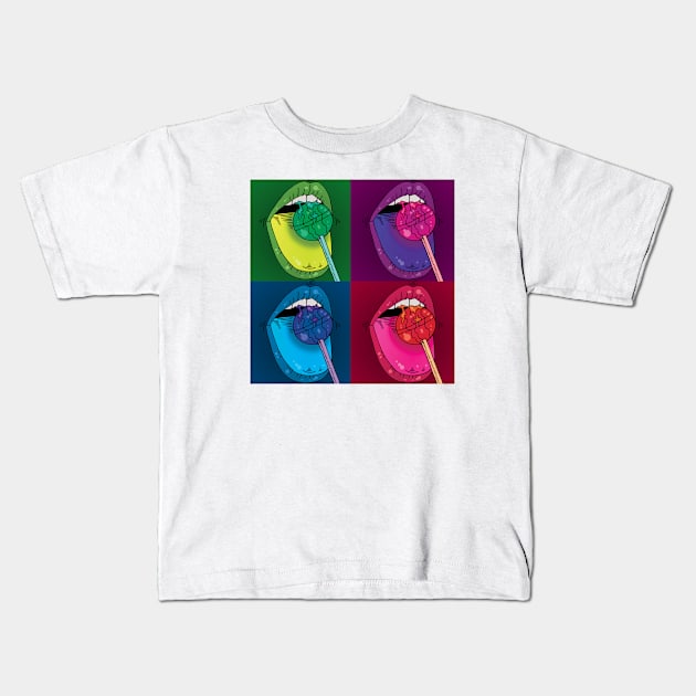 What's your flavour? Kids T-Shirt by Malachite Design